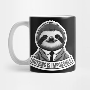 Nothing Is Impossible Sloth Mug